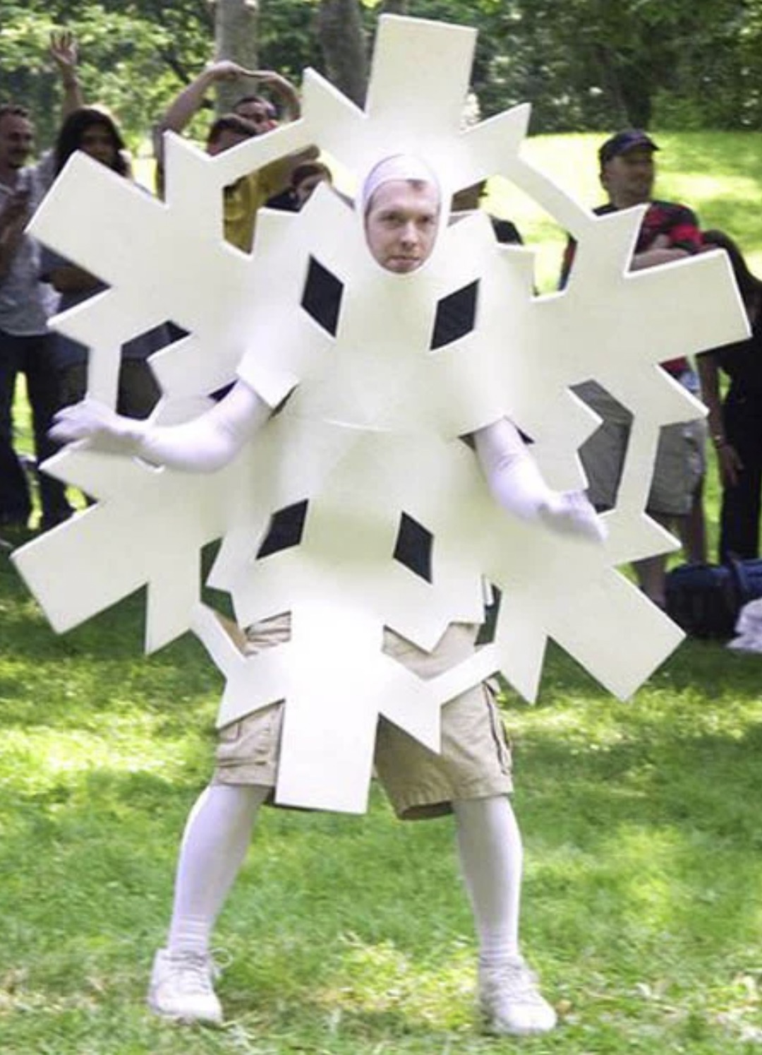 adult snowflake costume